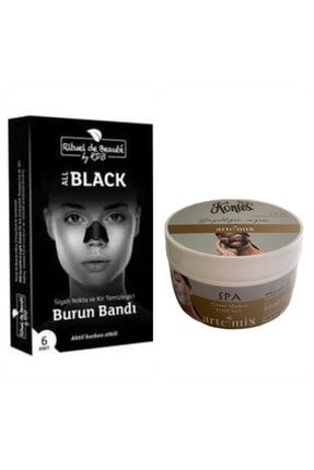 Burun Bandı Siyah Nokta Karşıtı+ Artemis Spa Çamur Yosun Kil Maske crac3