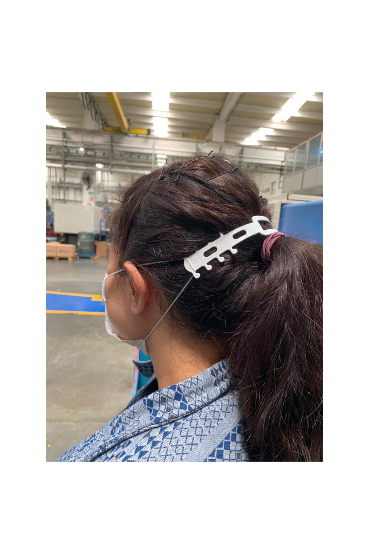 Farmena Kulak Koruyucu Maske Tutma Tokası Aparatı 250 Adet