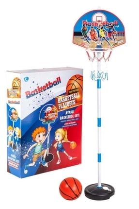 Çocuk Basketbol Potası Ayaklı Ayarlanabilir Basketbol Pota Top Seti Liggo499