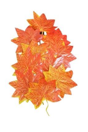 10 Adet Dekoratif Yapay Sonbahar Yaprakları, Yapay Sarmaşık Sonbahar Konseptli Doğum Günü Süsleme sonbaharyapset