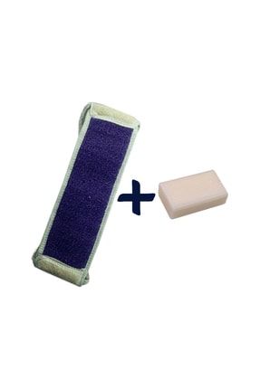 Polyester Havlu Sırt Masaj Bandı + Argan Sabun Hediyeli Paket 1122-1