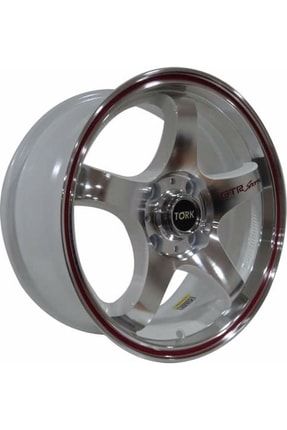 -7 X 16 Tork-391 4x108 Et25 65.1 Uyumlu Whıte Mac+red-peugeot-cıtroen-uyumlu-4 Adet Fiyatıdır TORK391