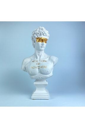 David 'new York' Dekoratif Heykel, Pop Art Roma Yunan Heykelleri DAVIDLHEWS012