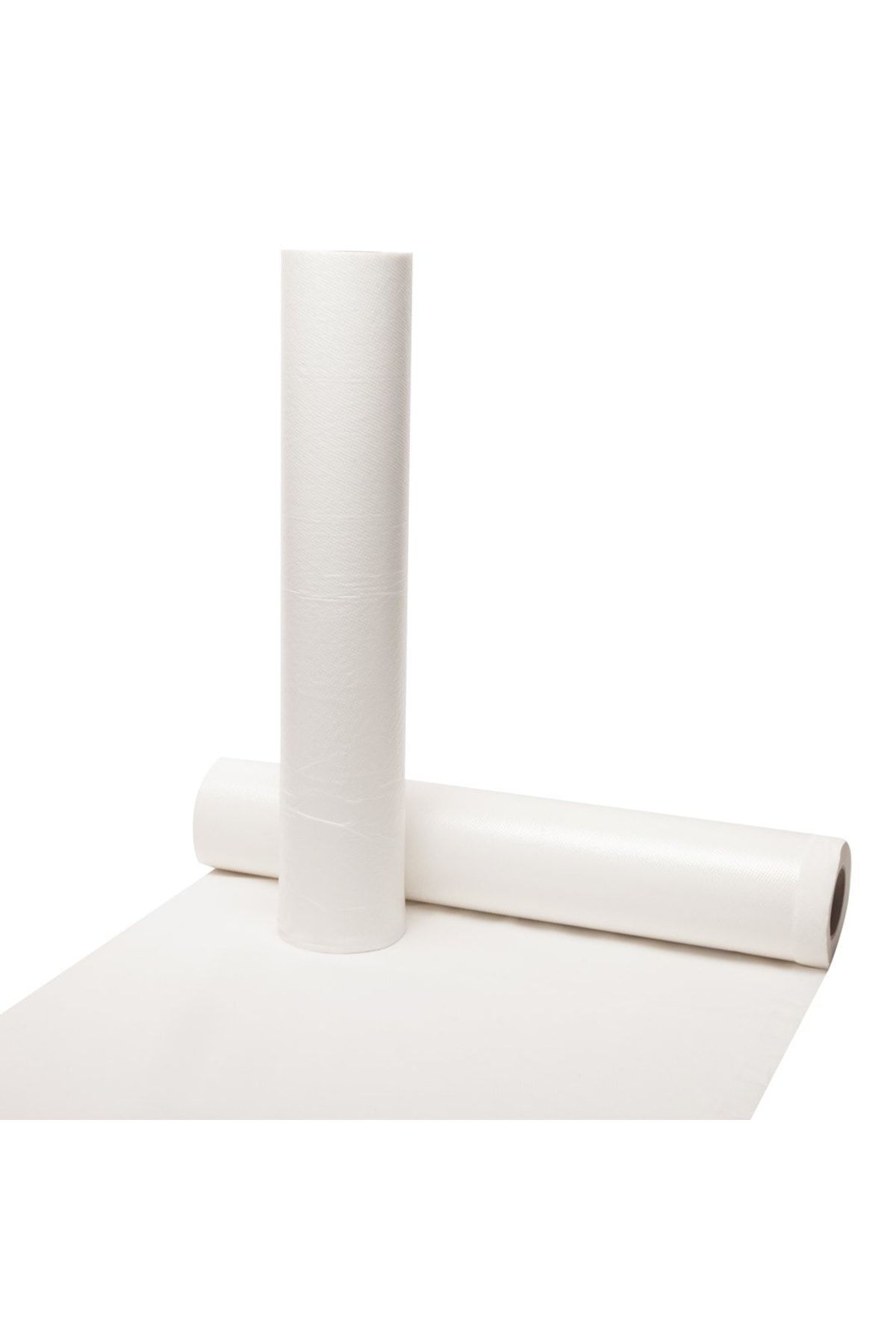 Rulo Beyaz Sedye Örtüsü Tek Kullanımlık 60 X 190 Cm Perforajlı 80 Mt 3 Rulo Su Geçirmez - 2