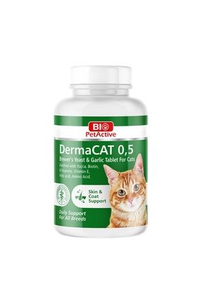 Dermacat 0.5 Probiotik Bira Mayalı Sarımsaklı Kedi Vitamini 150 Tablet 75gr TYC00512099814