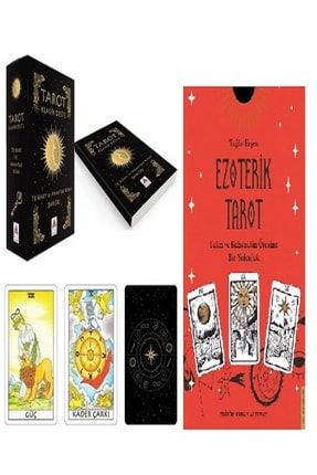 Tarot Klasik Deste,78 Kart Ve Anahtar Kitap - Ezoterik Tarot (2 Kitap) 6985374414084KK