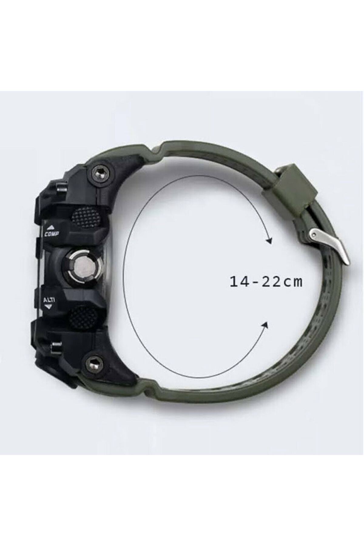 SMAEL-Men's Wristwatch 1545 Soldier Green Jewelry Accessory 6
