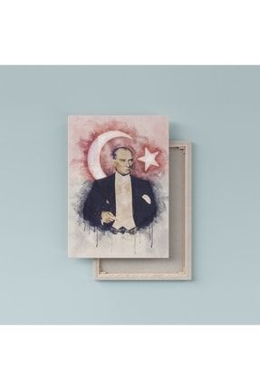 Mustafa Kemal Atatürk Kanvas Tablo 1001 ART