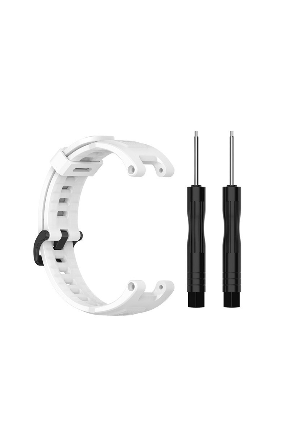 Solitude Sport Professional Silicone Lanyard Compatible With Amazfit T-rex White