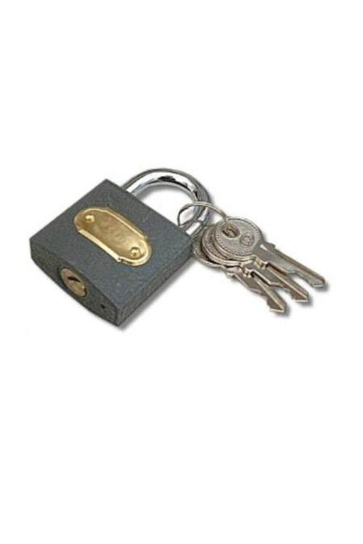 Baytec-Tri-max 32 Mm Gray Padlock 2
