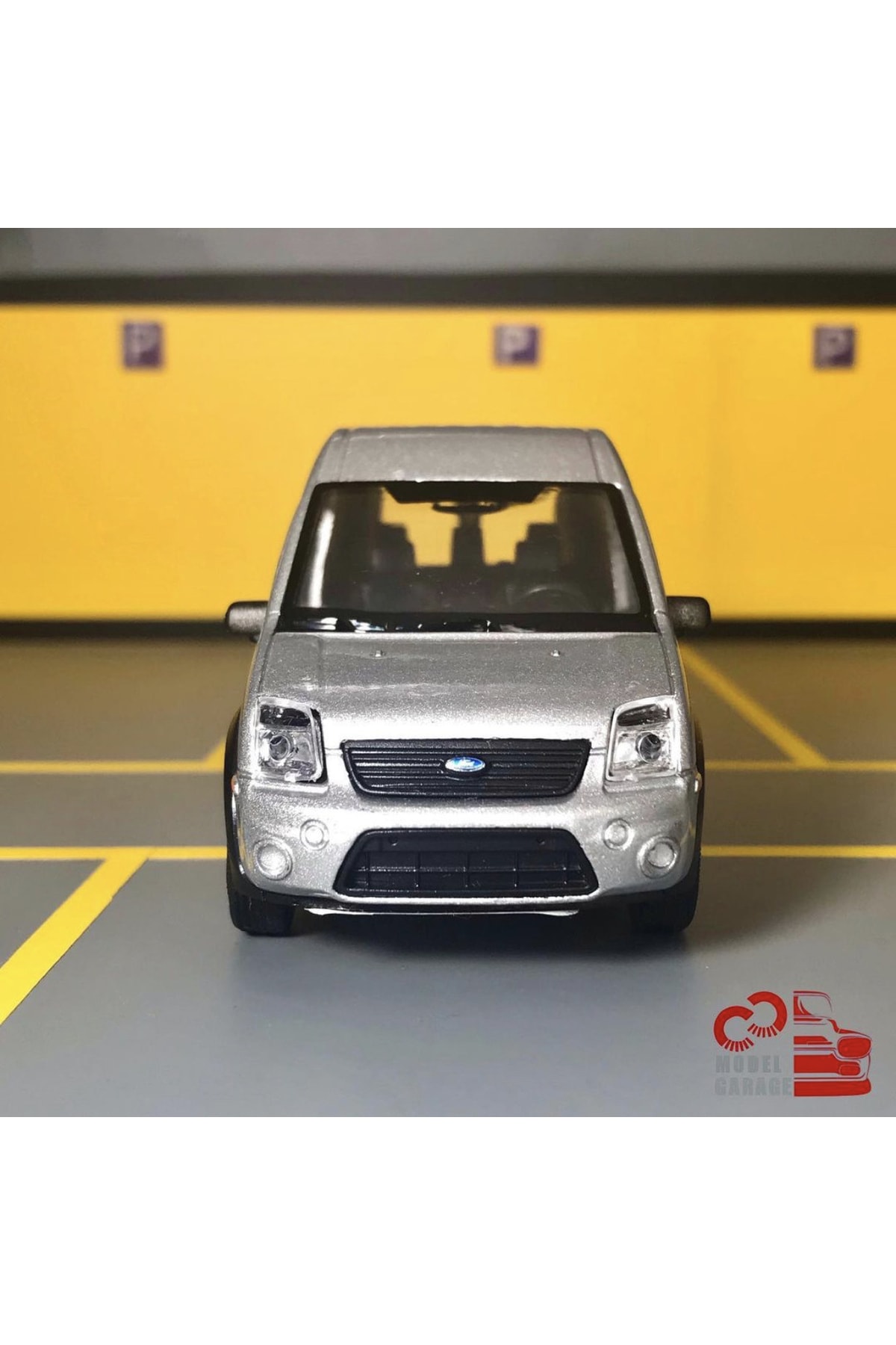 WELLY Ford Transit Connect 1/36 Ölçek *c&c Model Garage* Çek Bırak