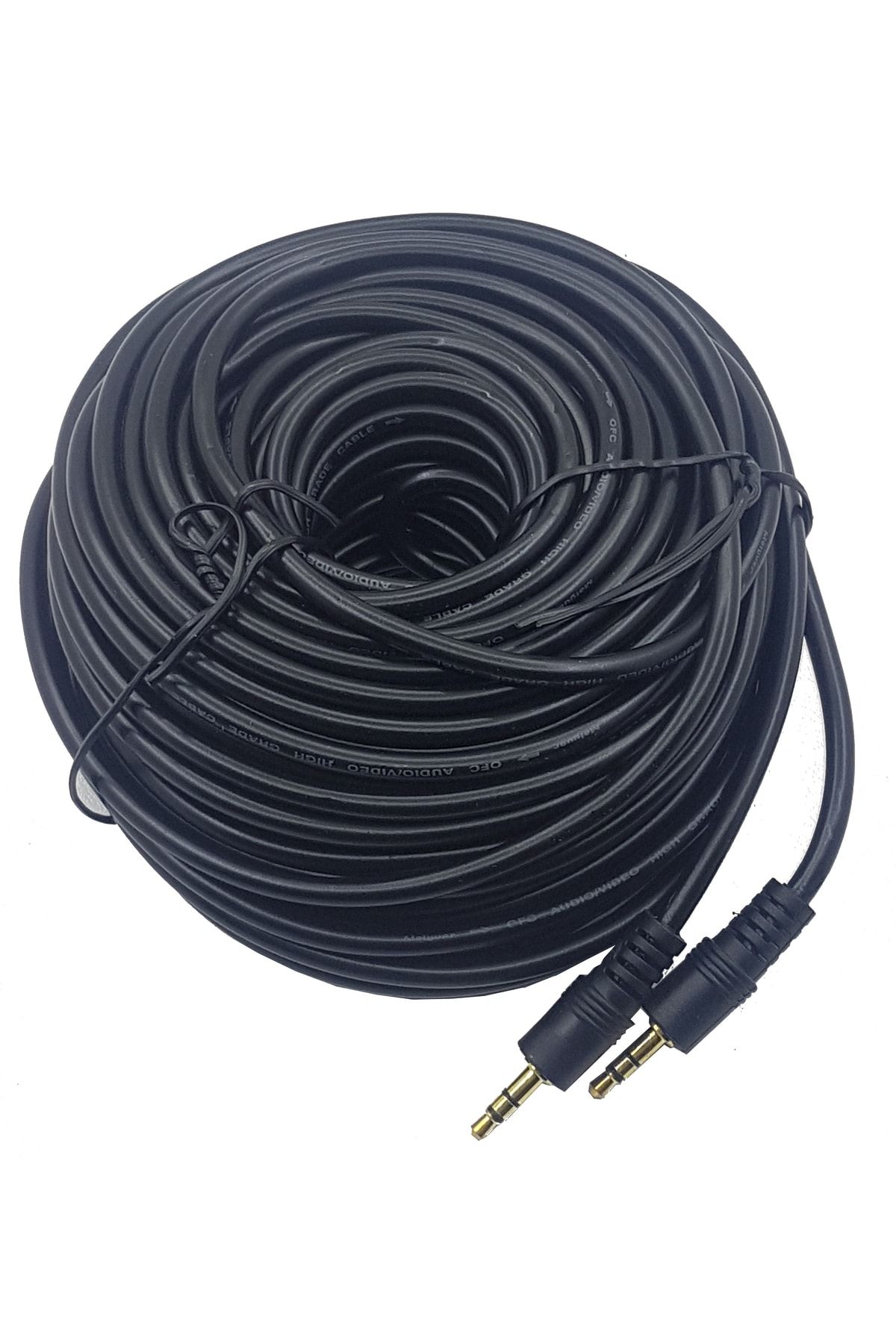 20 Metre Aux Kablo-3.5 Mm Erkek-erkek 20 Metre Stereo Kablo Aux 20 Metre Erkek-erkek