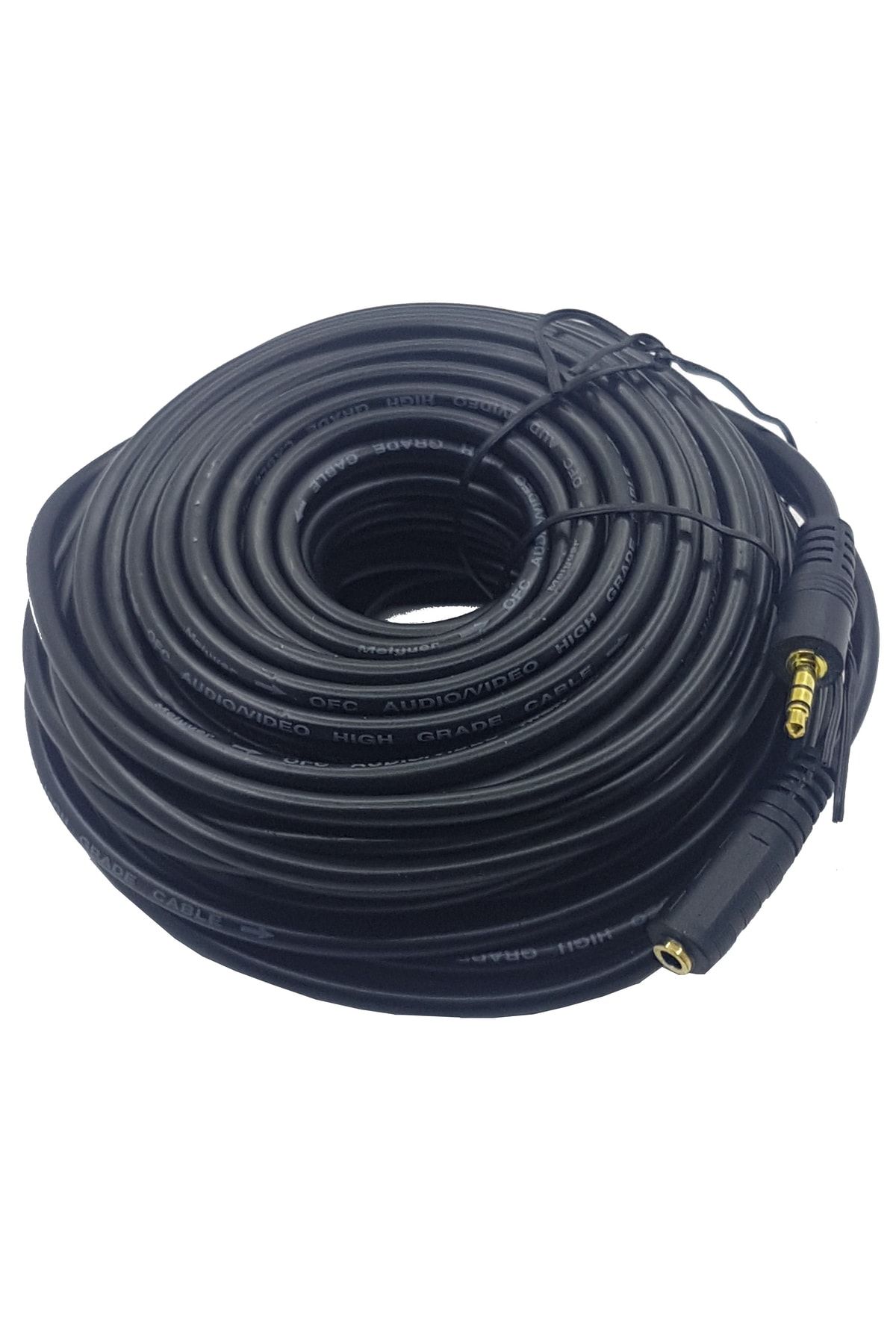 15 Metre Aux Kablo-3.5 Mm Erkek-dişi 15 Metre Stereo Kablo Aux 15 Metre Erkek-dişi