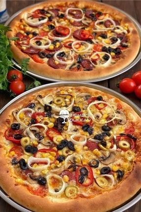 32cm Delikli Yeni Pizza Ve Lahmacun Tepsisi 54984549