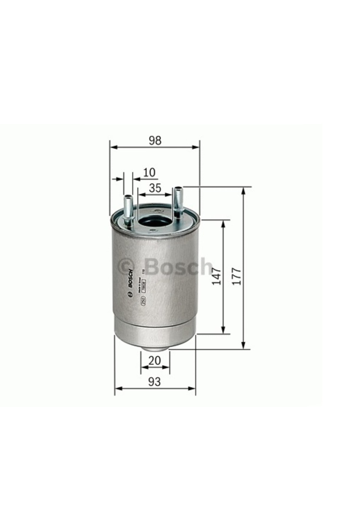 Bosch Mazot Filtresi ( Renault : Fluence 1.5dci / Megane Iii)bos-f026402067 8201046788 8201015126 82010151