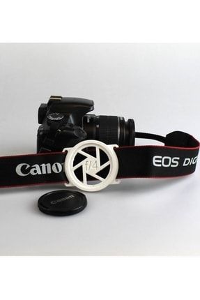 Canon Nikon Sigma Kamera Uyumlu Lens Kapağı Tutucu 58 Mm Organik Polimer Aksesuar 180