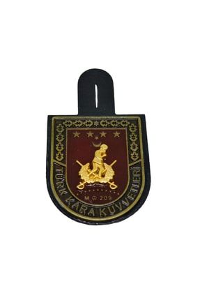 Kara Kuvvetleri Komutanlığı 1 Nolu Harici Metal Göğüs Bröve / Metal Rozet asperas1009