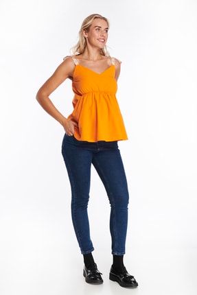 Effie Oranj Hamile Bluz M3187
