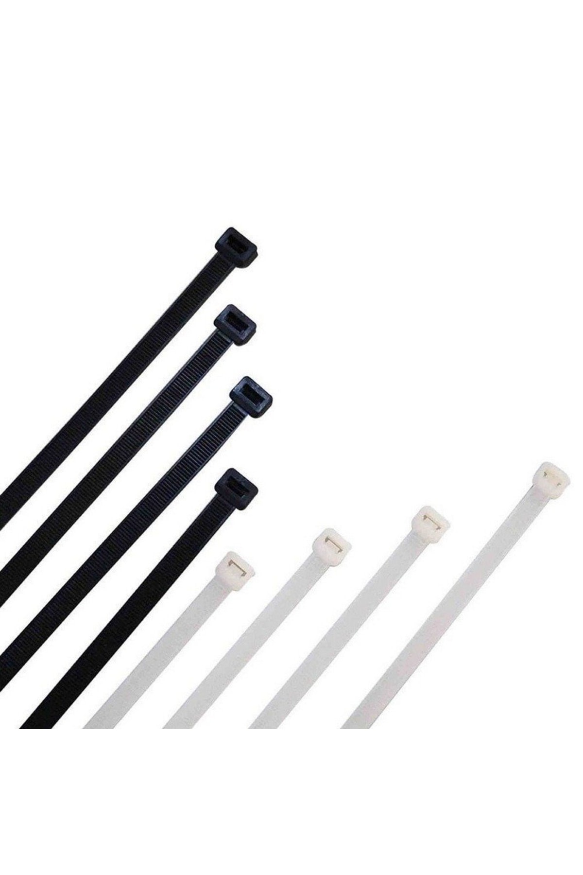 Genel Markalar Kablo Bağı 3,6x370mm 100lü Paket Beyaz