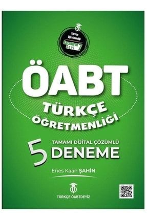 2022 Öabt Türkçe Öğretmenliği Yaprak Testler - Enes Kaan Şahin 9786050646030