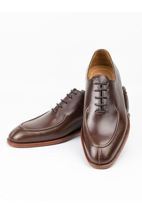 Model 28 Koyu Kahverengi Dana Derisi Erkek Ayakkabı MODEL 28