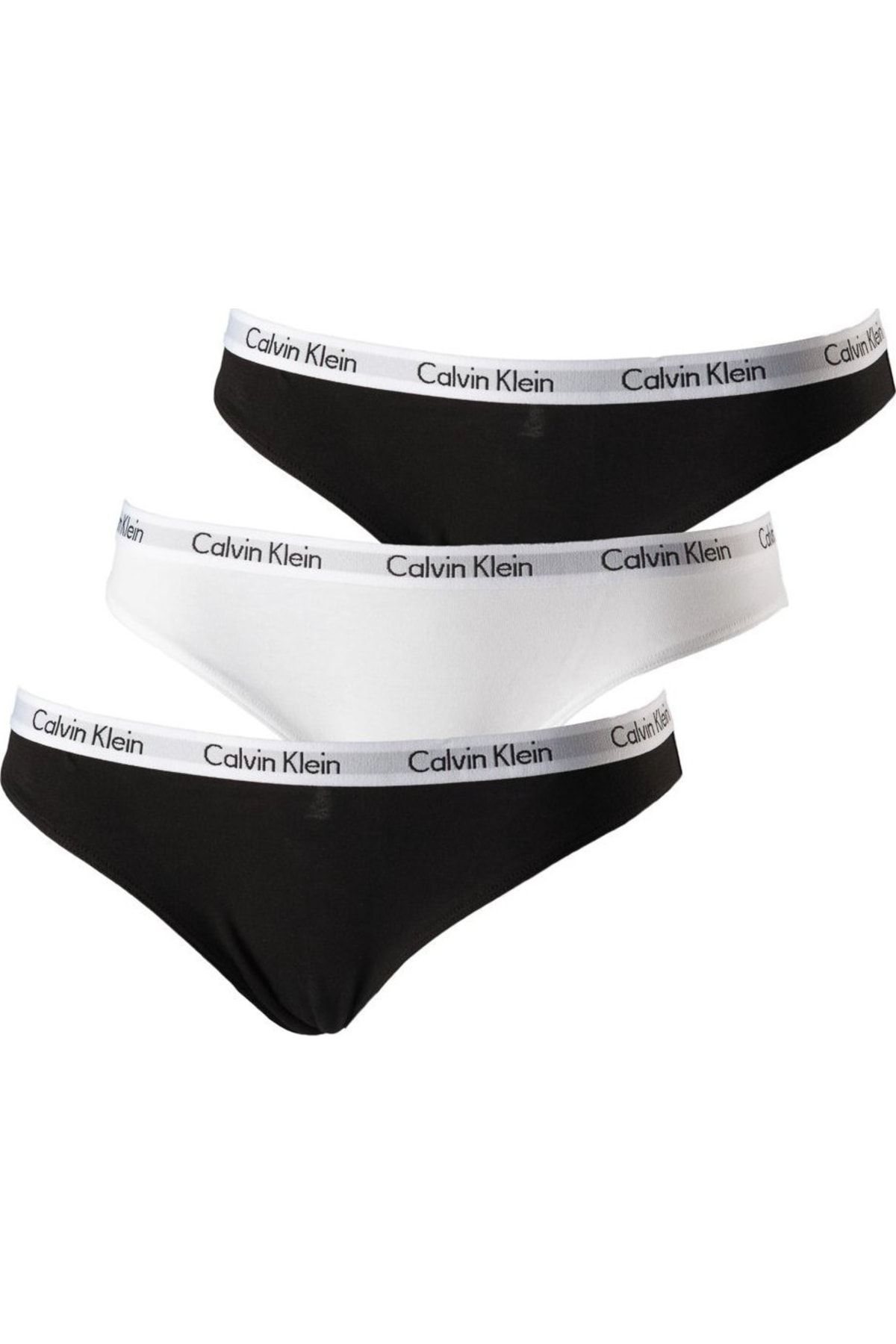 bevind zich Rondlopen Belang Calvin Klein Slip - Schwarz - 3er-Pack - Trendyol