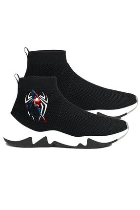 Spiderman Çorap Design Sneaker Spor Ayakkabı ARTDISAGN100AE