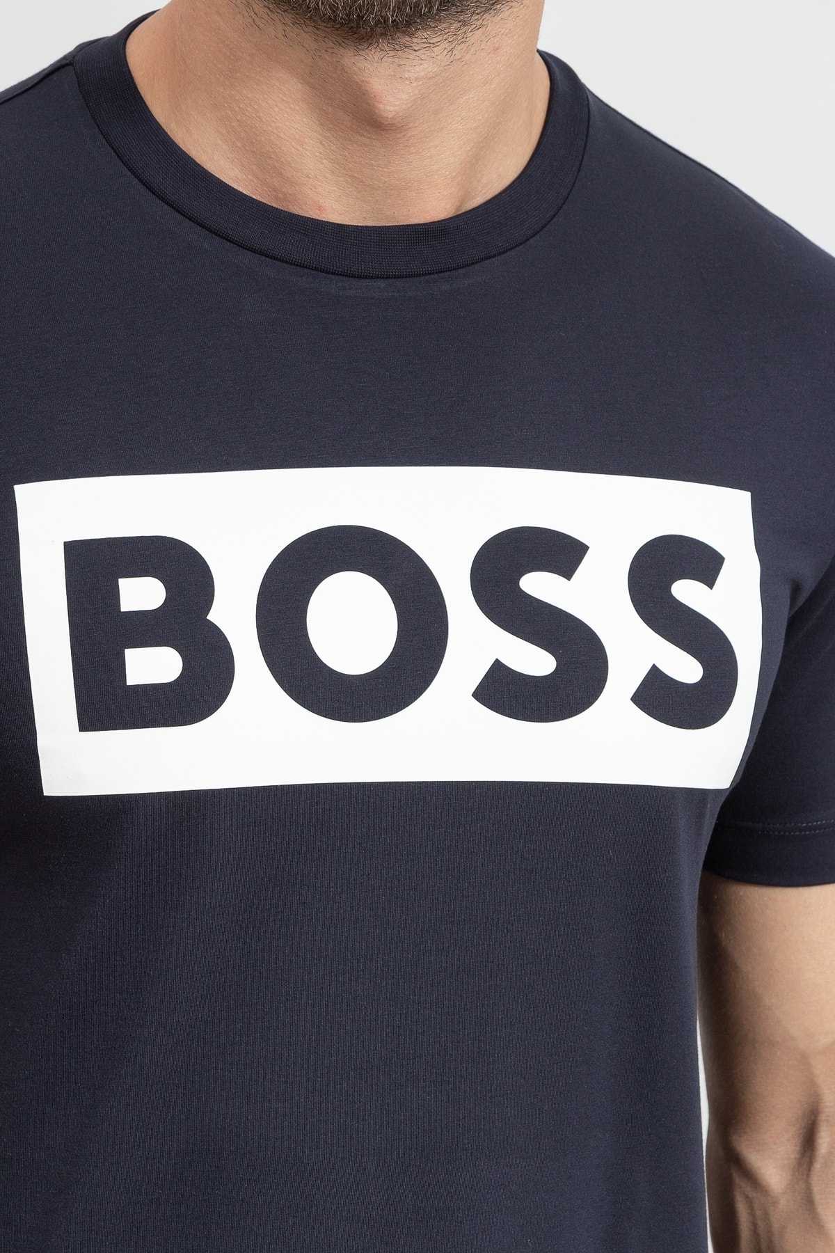 Hugo Boss Boss Tiburt Erkek Bisiklet Yaka T-shirt50471696 PG7944