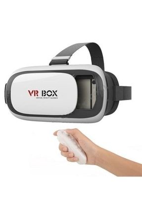 Cyber 3.0 Vr Box Virtual Reality 3d Sanal Gerçeklik Gözlüğü + Bluetooth Kumanda Uyumlu PRA-5521044-0349