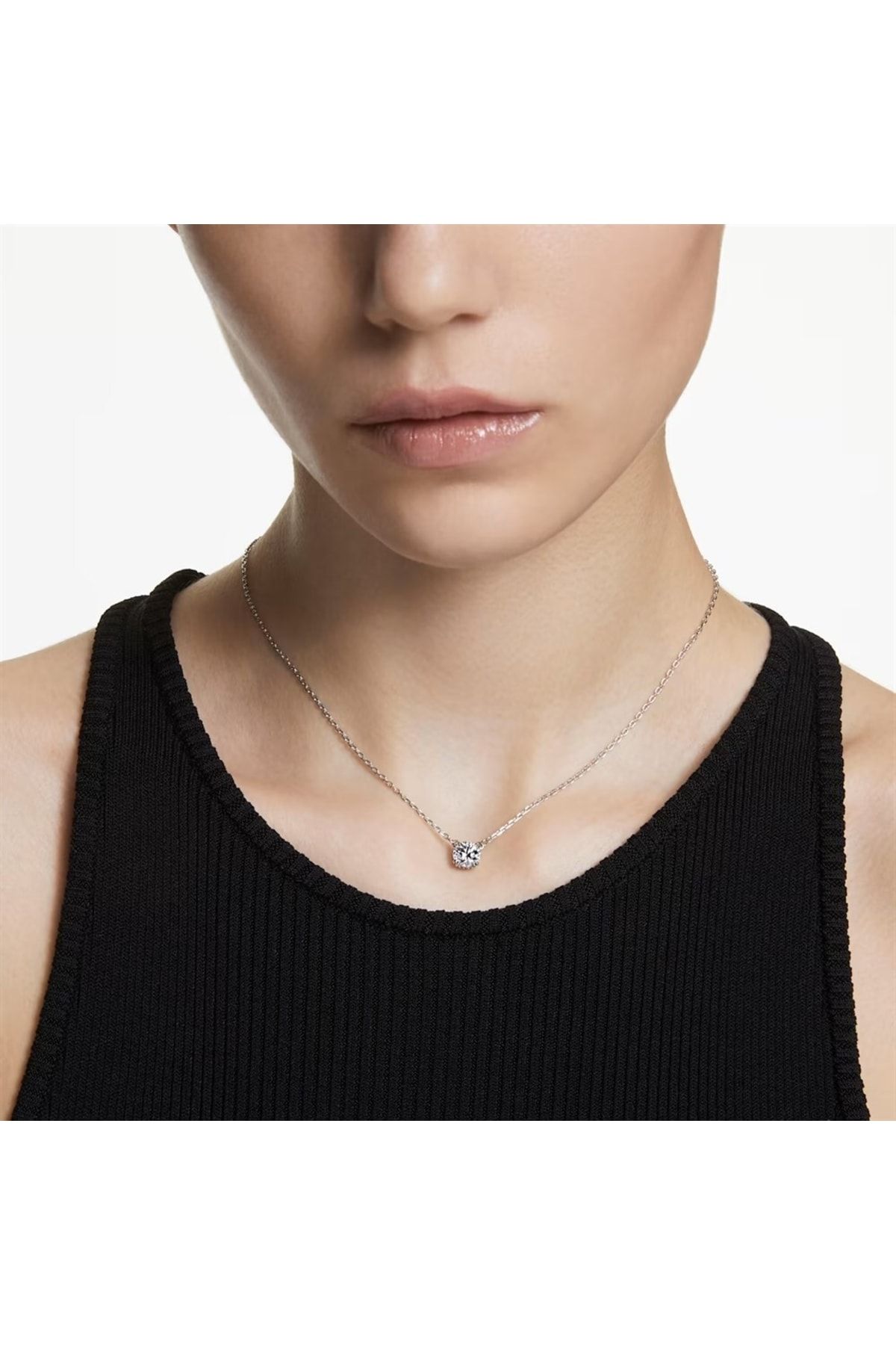 Swarovski attract round necklace deals