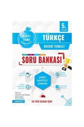 Nartest 5. Sınıf Türkçe Mavi Seri Soru Bankası 9786052043219
