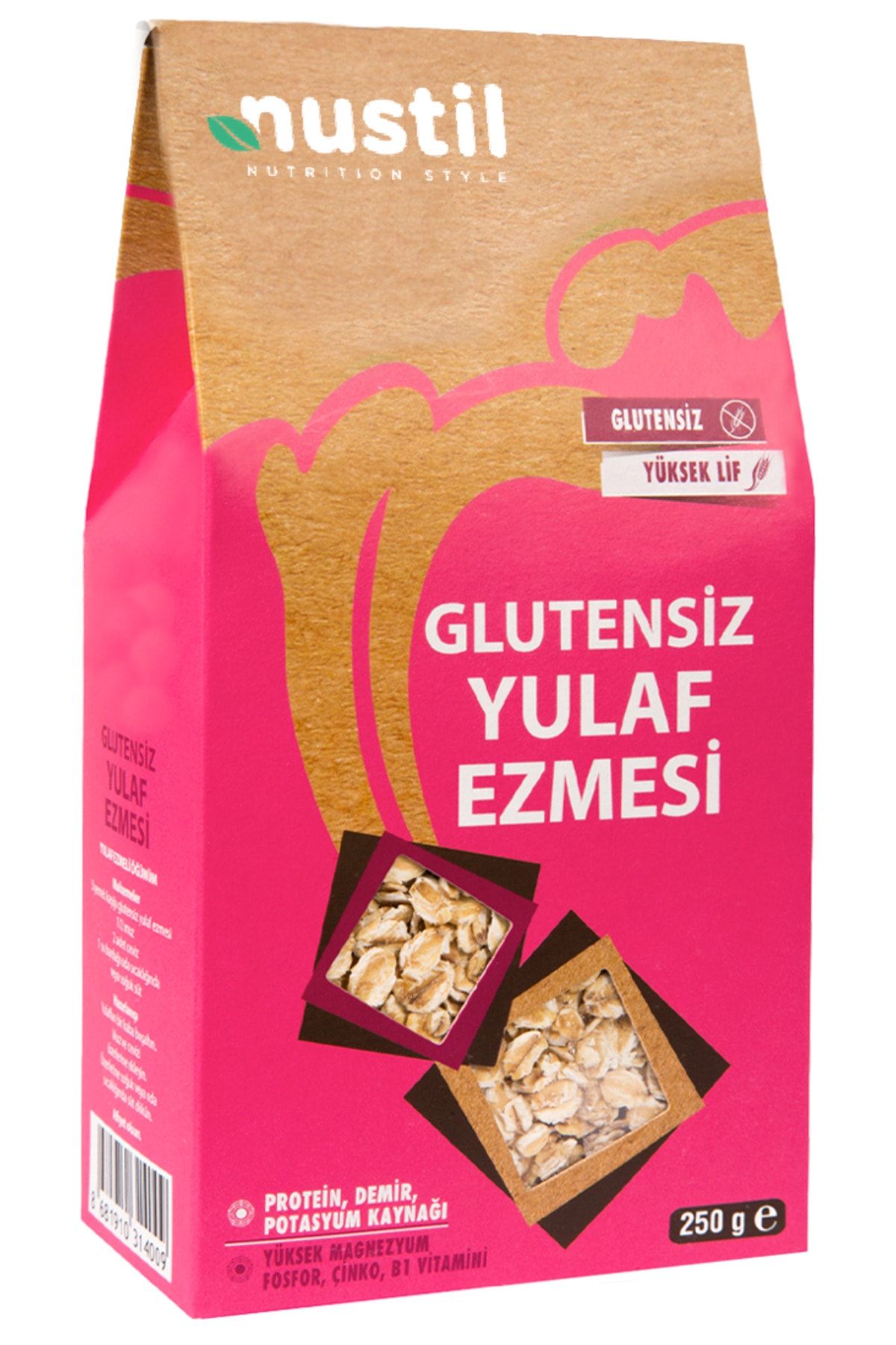 NUSTİL Glutensiz Yulaf Ezmesi 250g