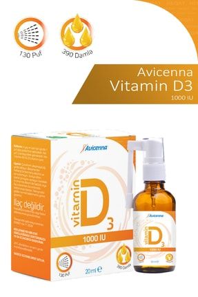 Vitamin D3 1000 Iu 20 Ml CV-1963