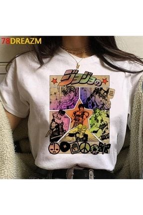 Japon Anime Jojo Tuhaf Macera T-shirt Model451 07971