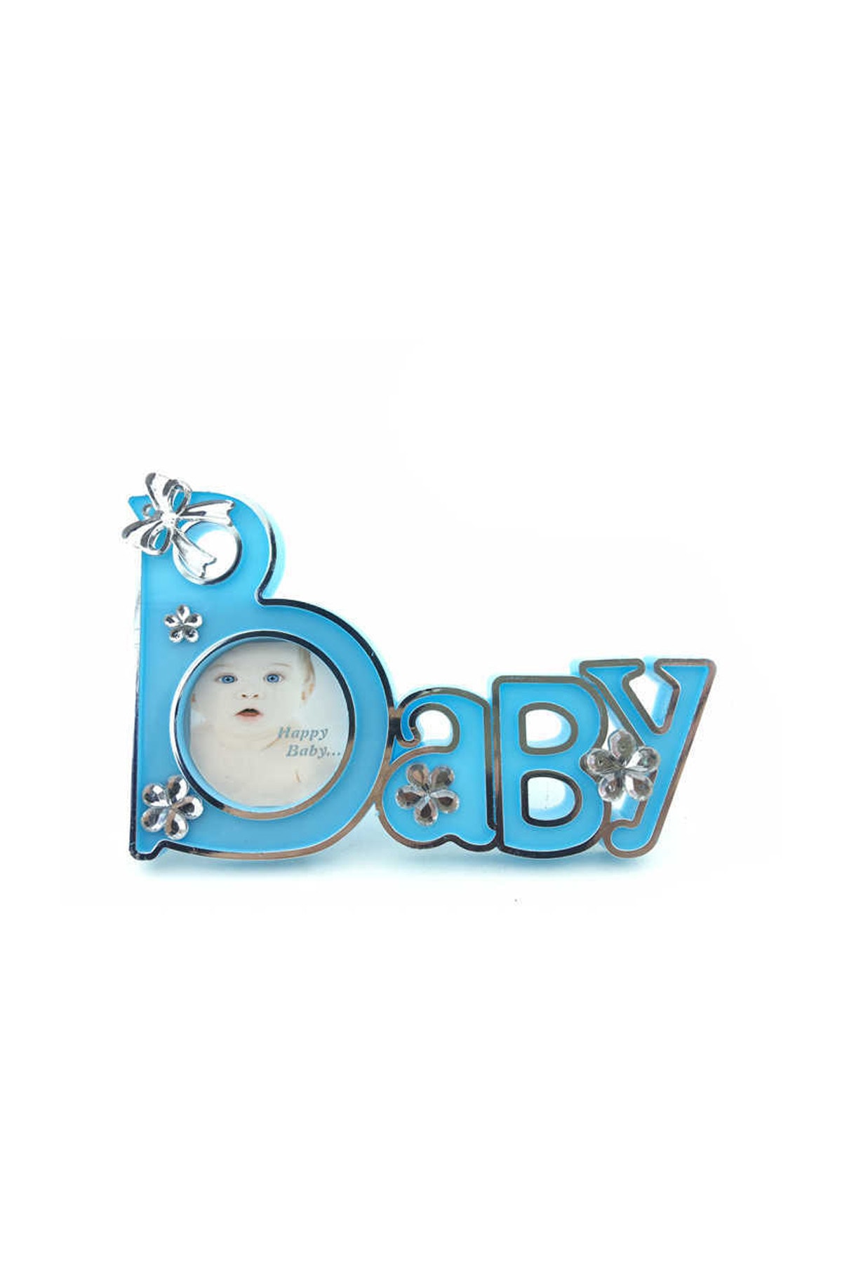 3 Pieces of Blue Baby Written Gift Frame