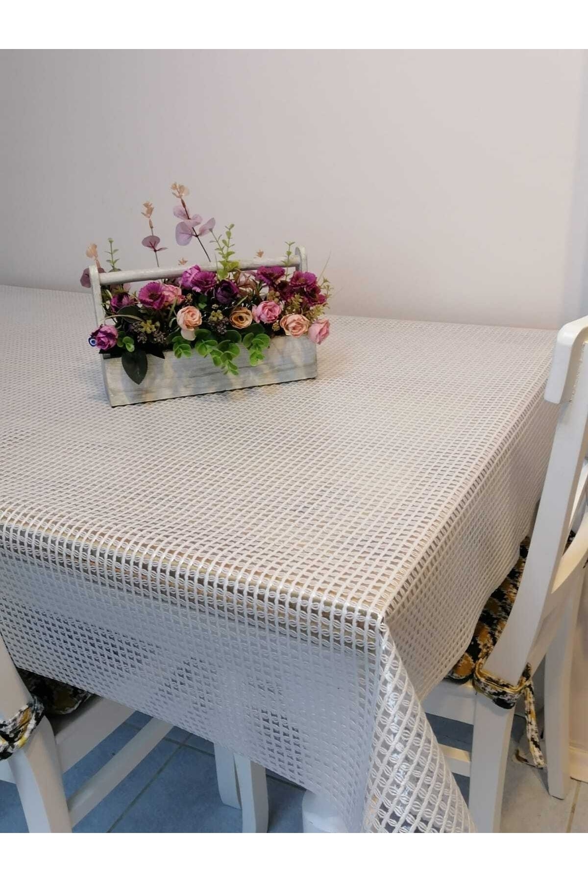 Imported Pvc Tarp - Patterned Wipeable Tablecloth