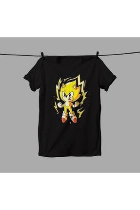 Super Sonic Sonic The Hedgehog Characters Shirt 09001