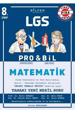 Lgs Matematik 8 Probil Soru Bankası BİLFENYAYINCILIK24