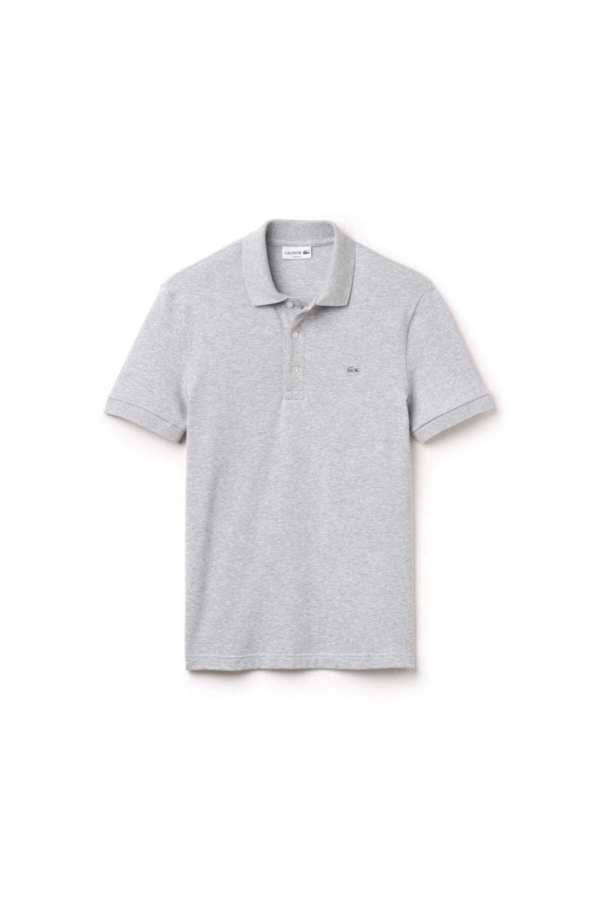 Grey hot sale lacoste polo