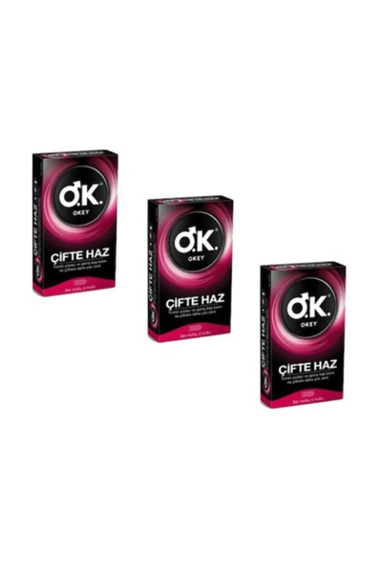 Okey Çifte Haz 3'lü (30 Adet)