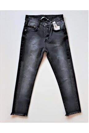 Kız Çocuk Füme Jeans Pantolon NN9530