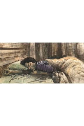Uyku Serisi-10, 200x100, Tuval Üzerine Yağlı Boya ARTLJ-0733