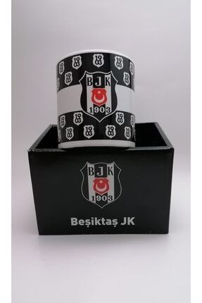 Siyah Beyaz Lisanslı Seramik Kupası BJK05