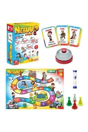 Nebuu Junior Oyun Seti - 105 Kart +ilrleme Karı + Zil +kum Sati nebuu