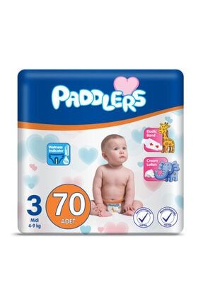 Paddlers Bebek Bezi 3 Numara Midi 160 Adet 4 9 Kg Aylik Paket Fiyati Yorumlari Trendyol