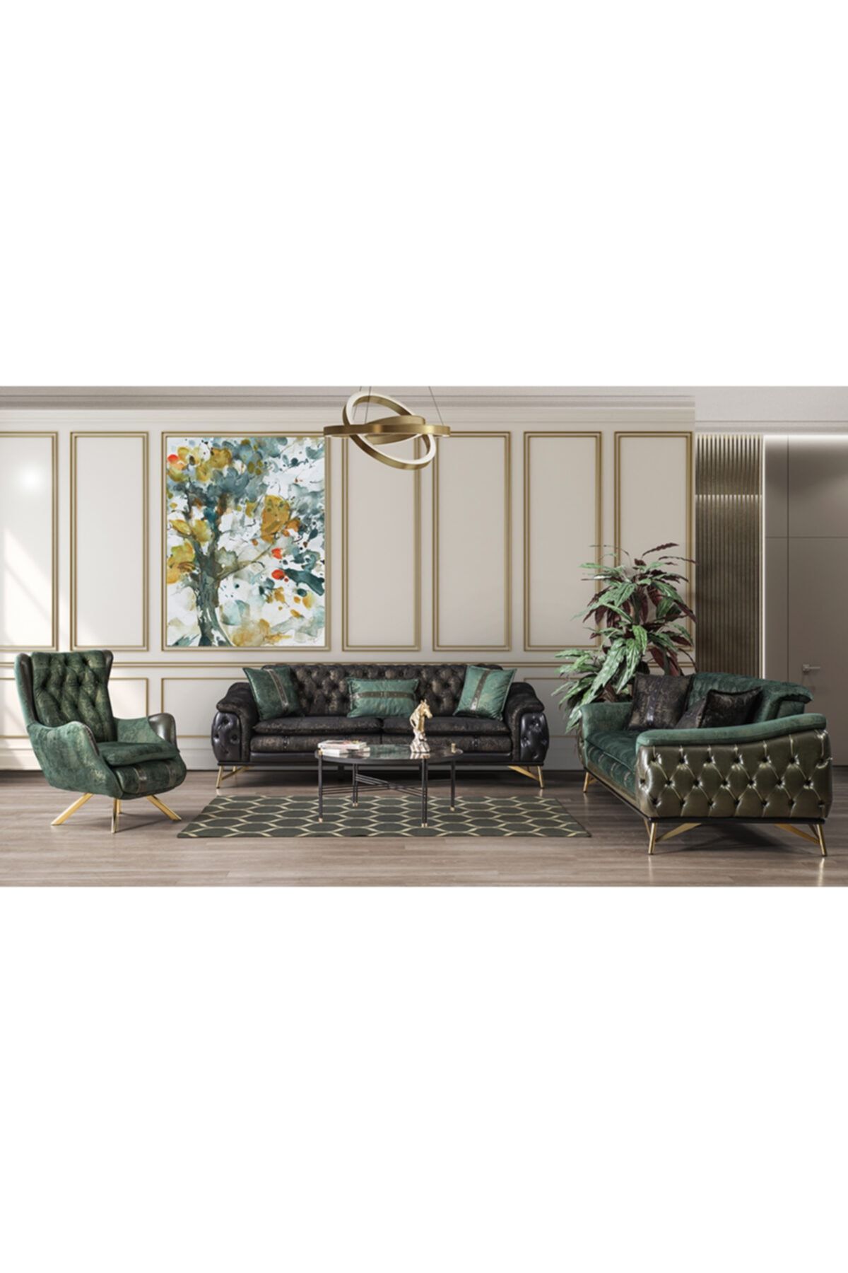 CaddeYıldız Jade Salon Takımı