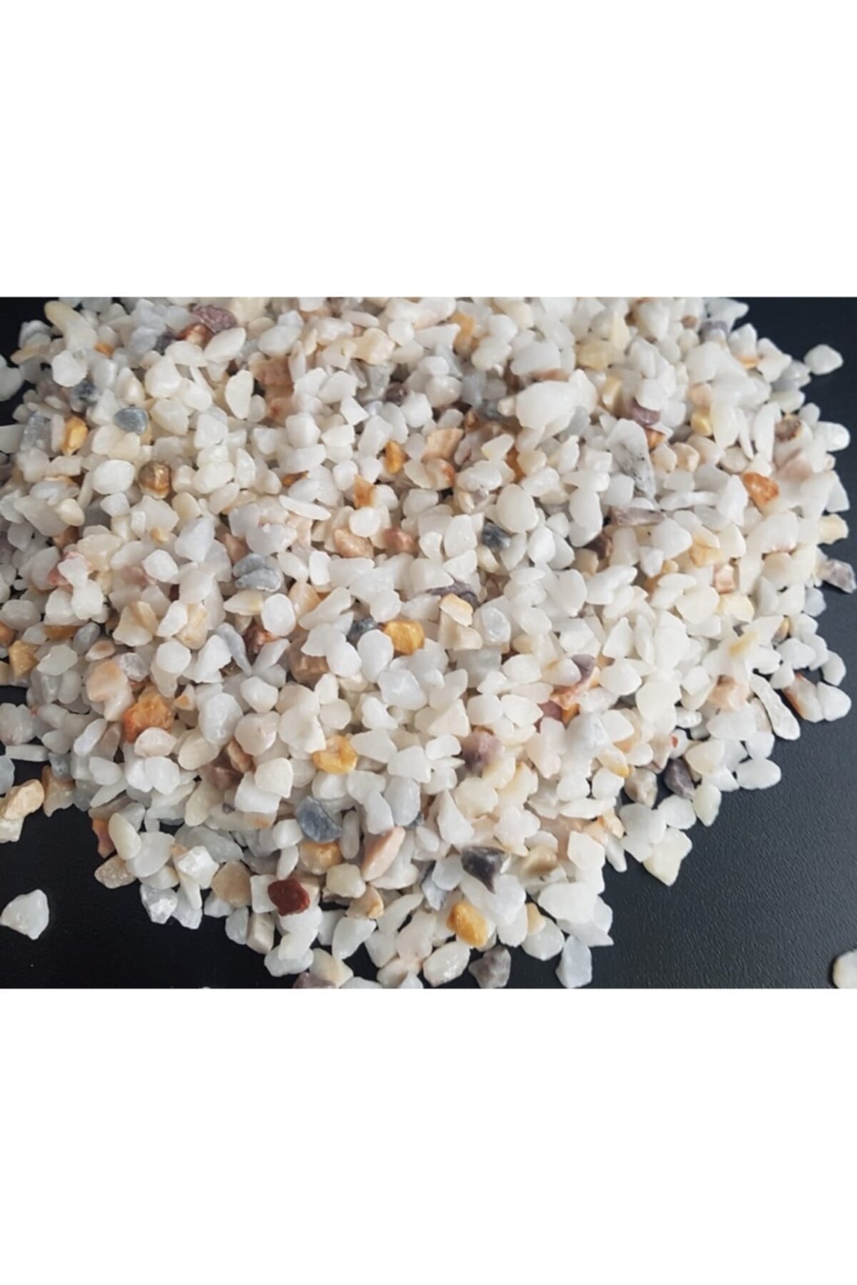 Dolomit 10 kg 0,5-1 cm Karışık Renk Dere Çakıl Bahçe Süs Akvaryum Teraryum Taşı 3