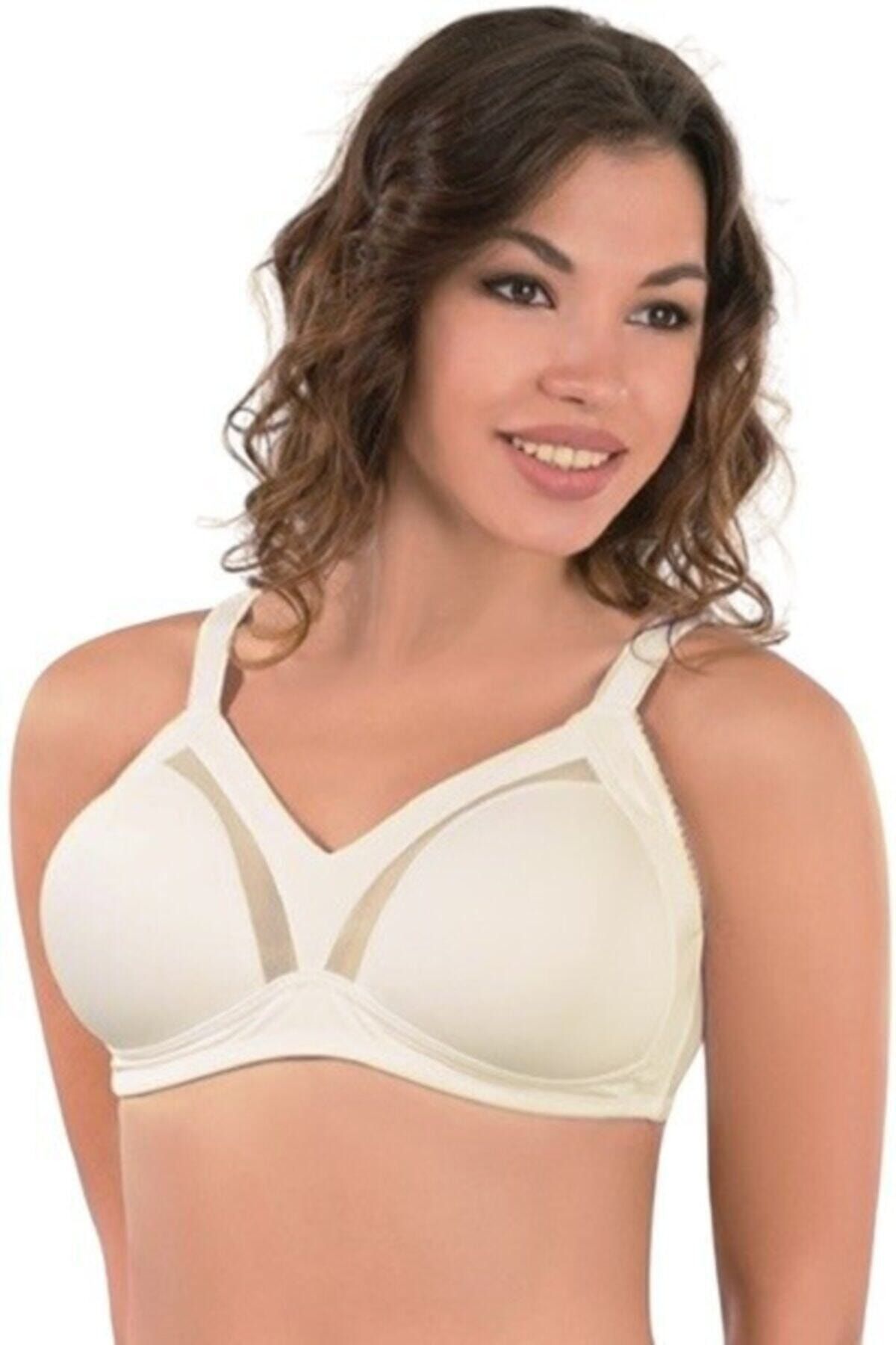 Emay Bustier Women's Skin Seamless Minimizer Bra 4040 - Trendyol