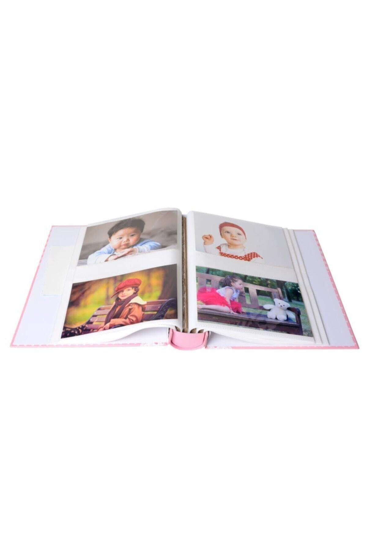 PHOTO ALBUM Sh Album 100'lük 10x15cm Kutulu Mavi Erkek Bebek Fotoğraf Albümü Hal030-mm fotoğrafı 2 (önizleme)