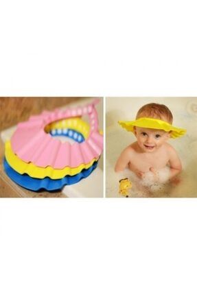 Bebek Banyo Şapkası Baby Mate Mavi İTA094